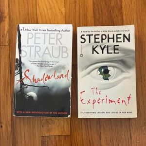 Shadowland and The Experiment Books